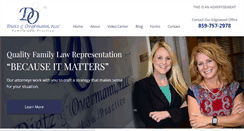 Desktop Screenshot of dofamilylaw.com